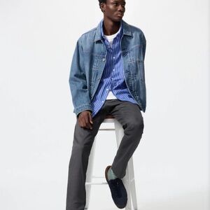 Uniqlo Men's Gray Straight Jeans